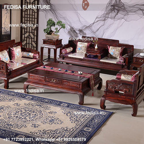 Wooden Sofa Set-3051