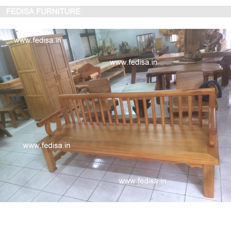 Wooden Sofa Set-3078