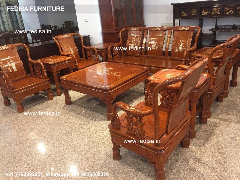 Wooden Sofa Set-3085