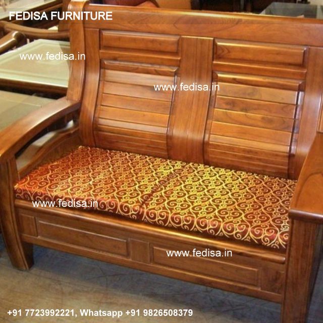 Wooden Sofa Set-3109