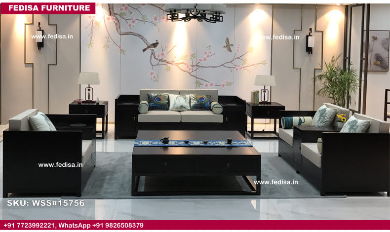 Wooden Sofa Set-3135