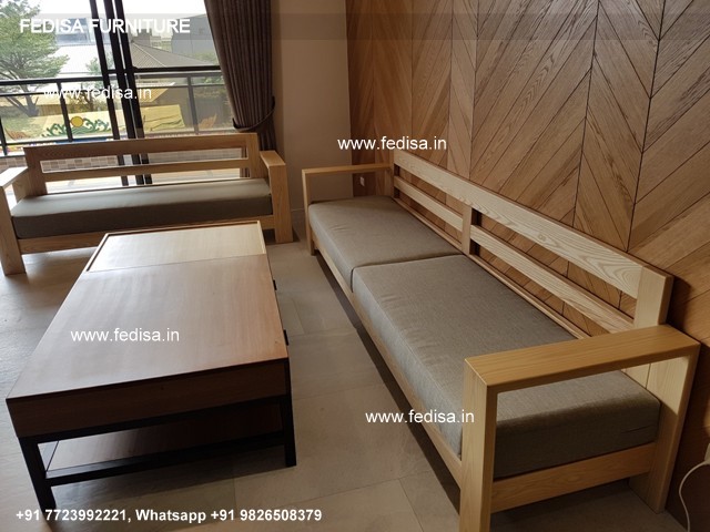 Wooden Sofa Set-3138
