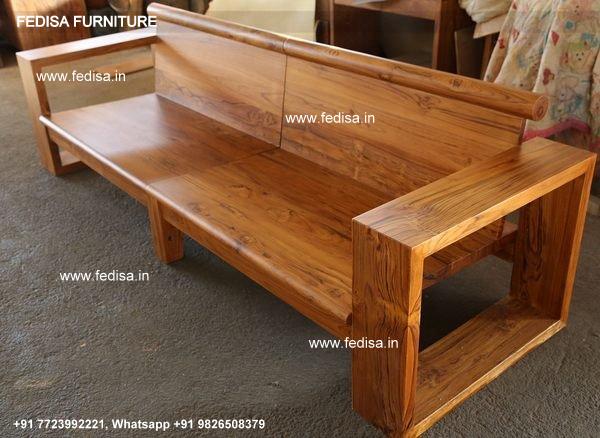 Wooden Sofa Set-3149