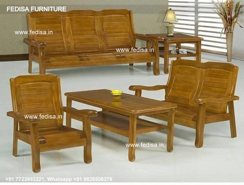 Wooden Sofa Set-3161
