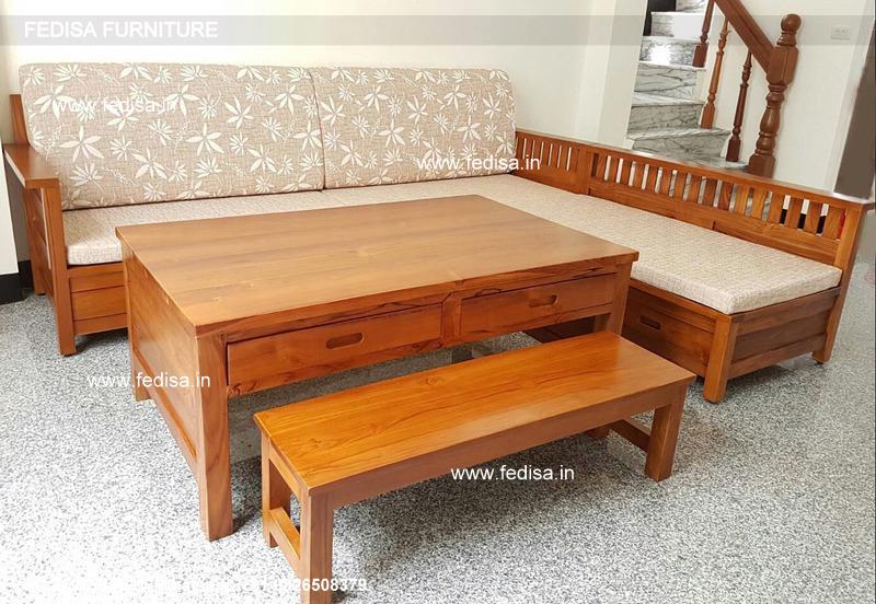 Wooden Sofa Set-3204