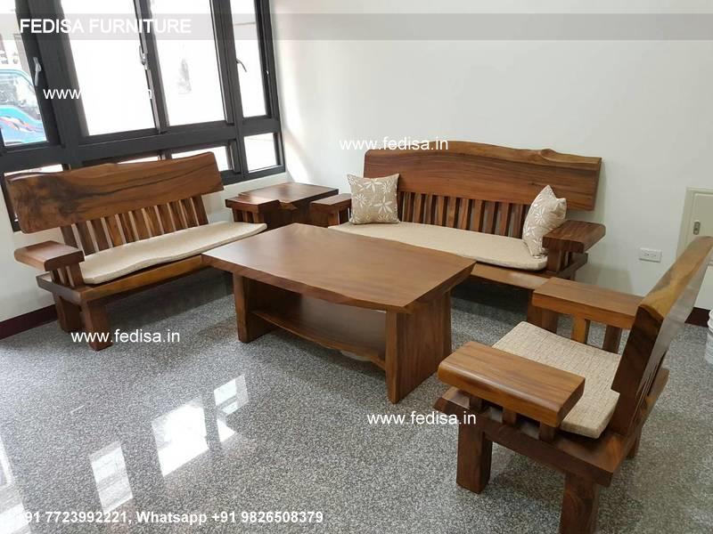 Wooden Sofa Set-3207