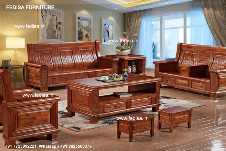 Wooden Sofa Set-3221