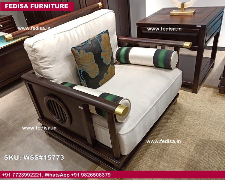 Wooden Sofa Set-3235