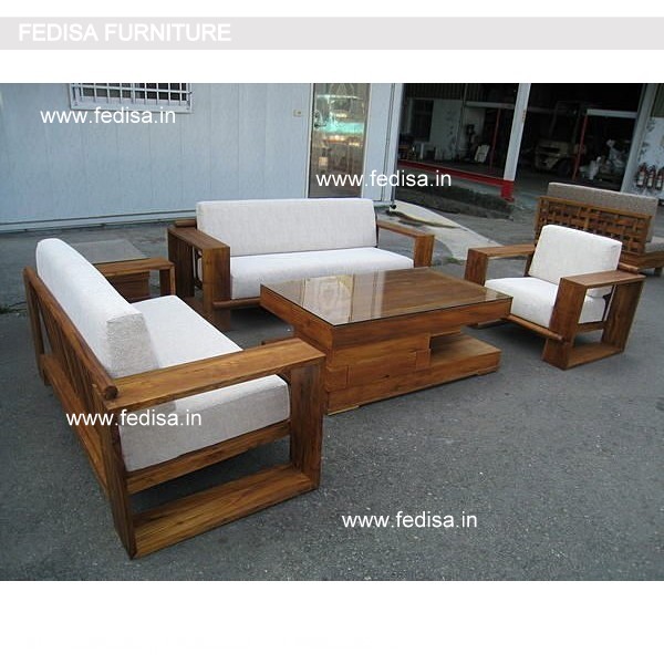 Wooden Sofa Set-3264