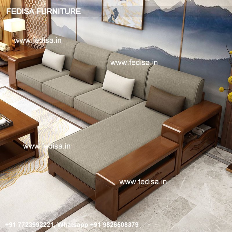 Wooden Sofa Set-3275