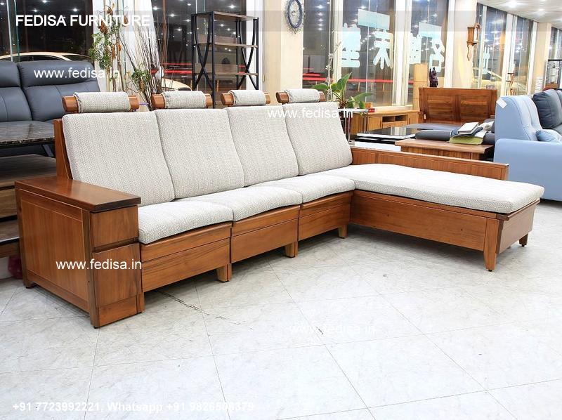 Wooden Sofa Set-3298