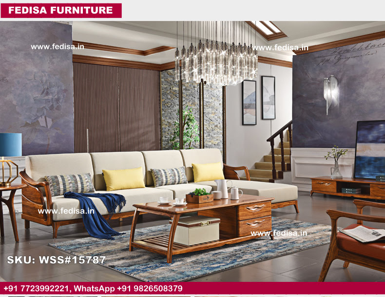 Wooden Sofa Set-3301