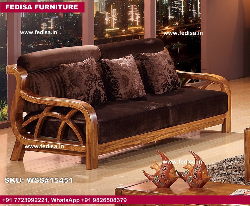 Wooden Sofa Set-3336