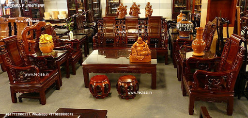 Wooden Sofa Set-3361