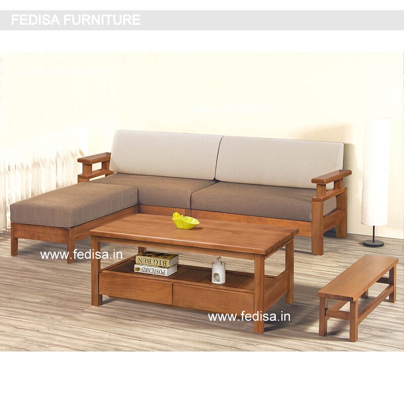 Wooden Sofa Set-3379