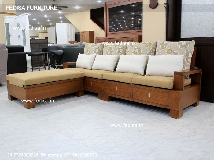 Wooden Sofa Set-3387