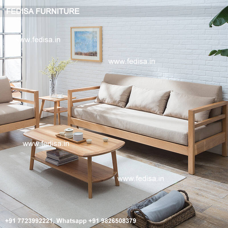 Wooden Sofa Set-3415