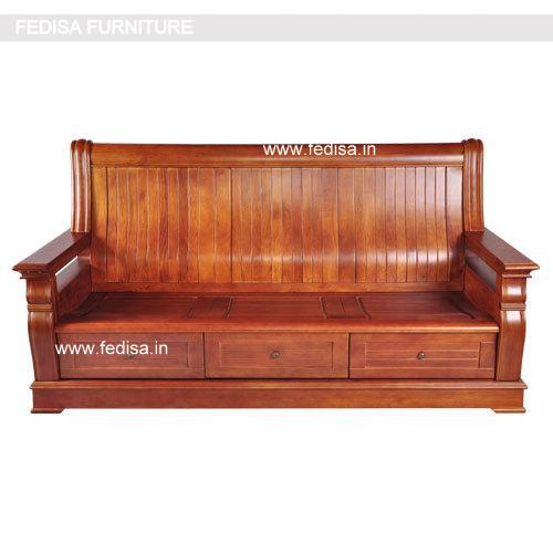 Wooden Sofa Set-3430