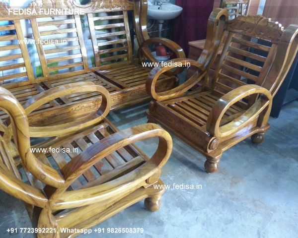 Wooden Sofa Set-3459