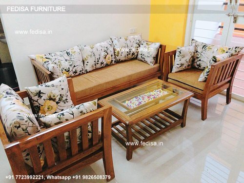 Wooden Sofa Set-3470
