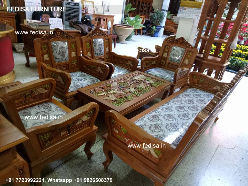Wooden Sofa Set-3501