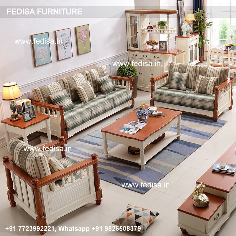 Wooden Sofa Set-3533