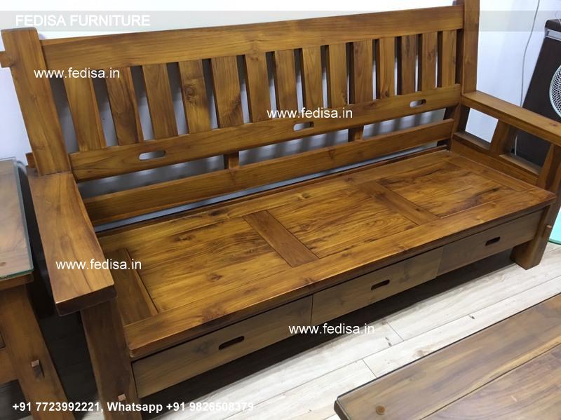 Wooden Sofa Set-3550
