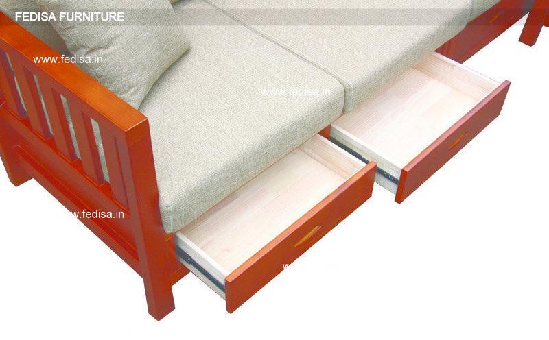 Wooden Sofa Set-3553