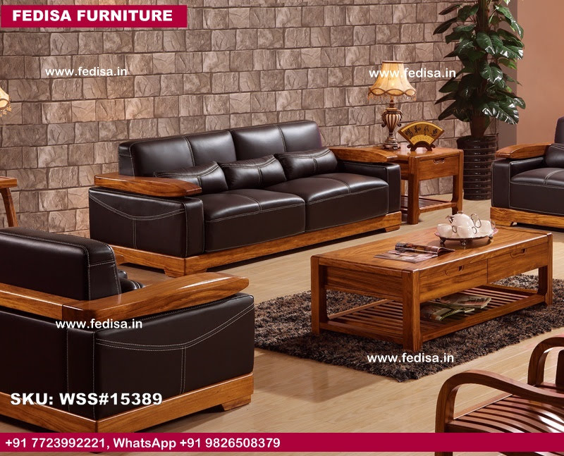 Wooden Sofa Set-3569