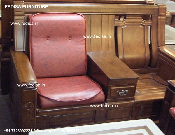 Wooden Sofa Set-3573