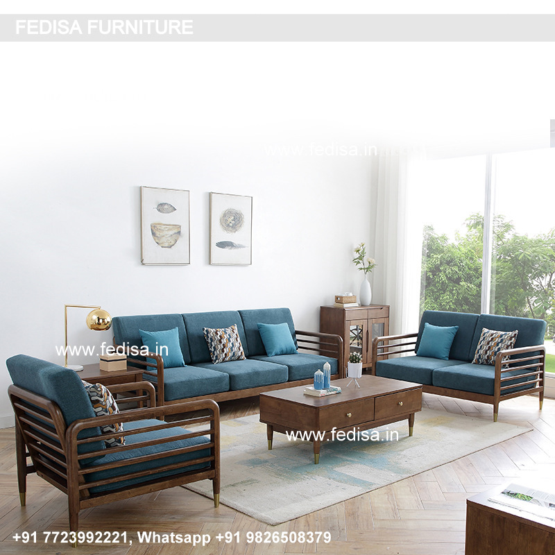 Wooden Sofa Set-3584