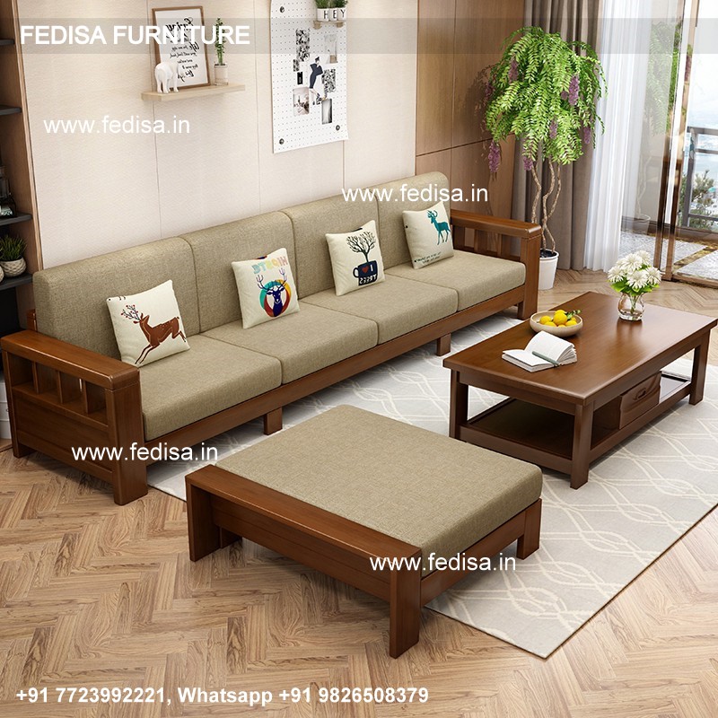 Wooden Sofa Set-3588