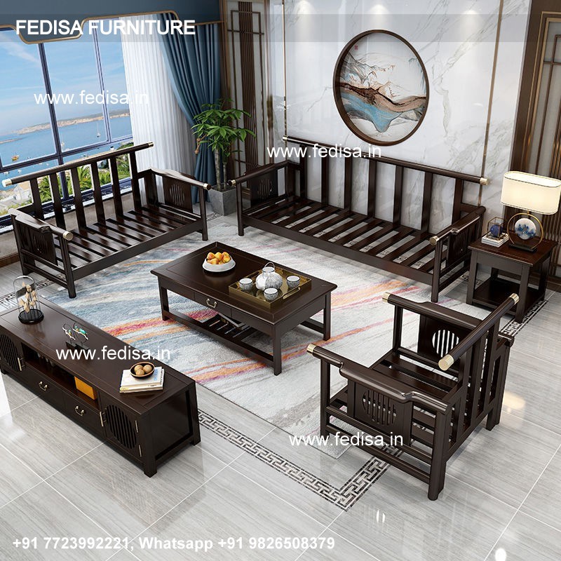 Wooden Sofa Set-3592