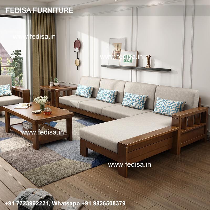 Wooden Sofa Set-3600