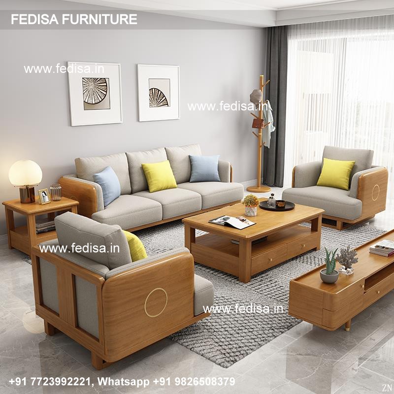 Wooden Sofa Set-3608