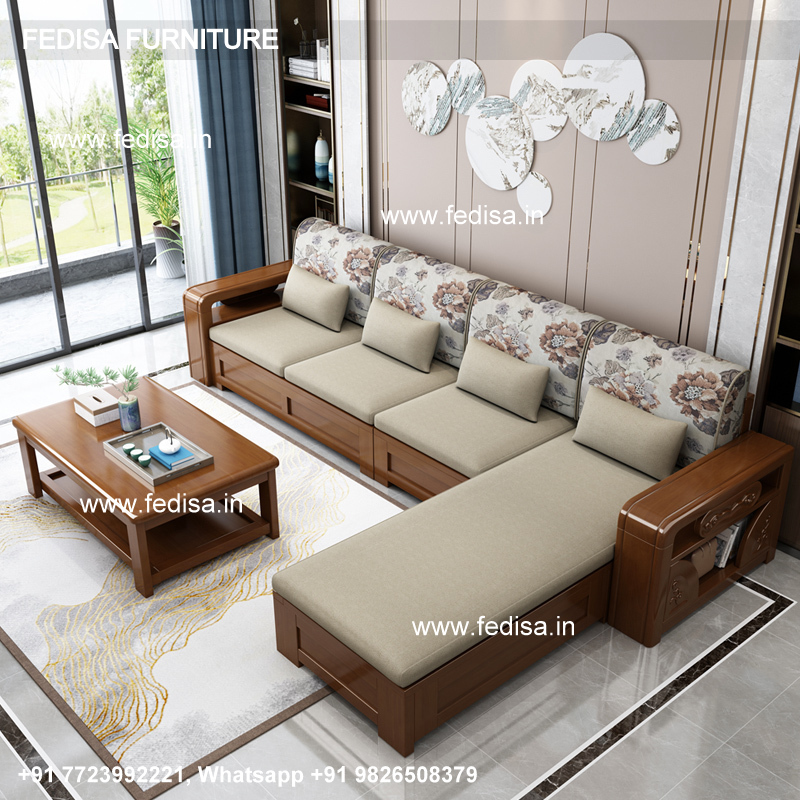 Wooden Sofa Set-3642