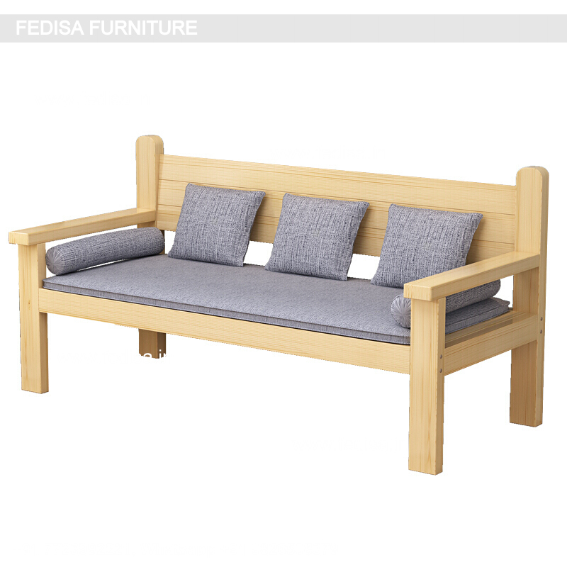 Wooden Sofa Set-3655