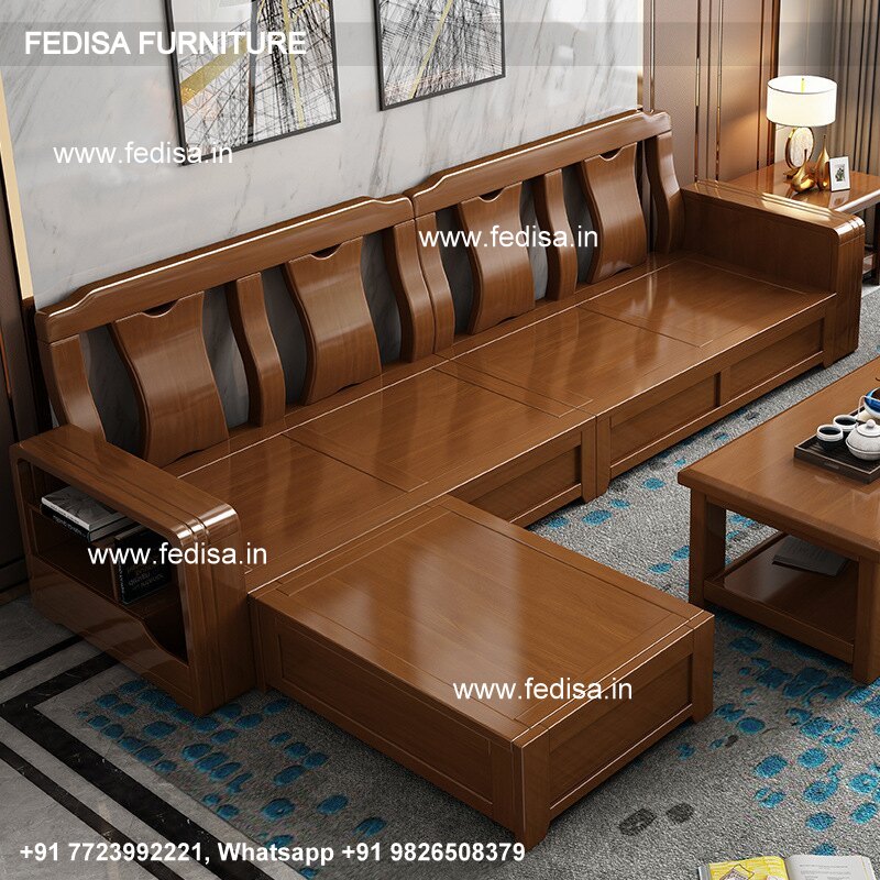 Wooden Sofa Set-3716