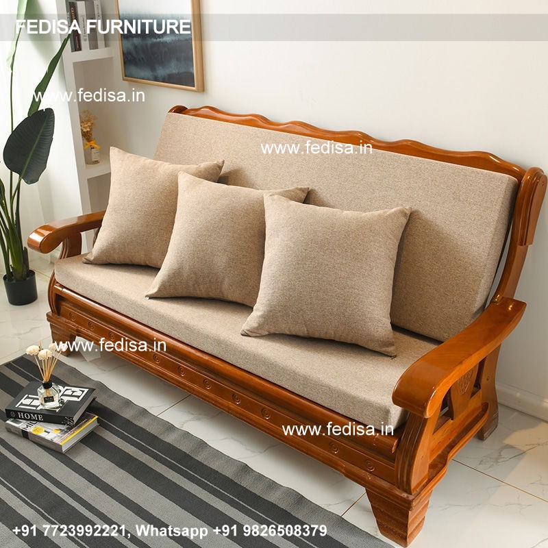 Wooden Sofa Set-3725