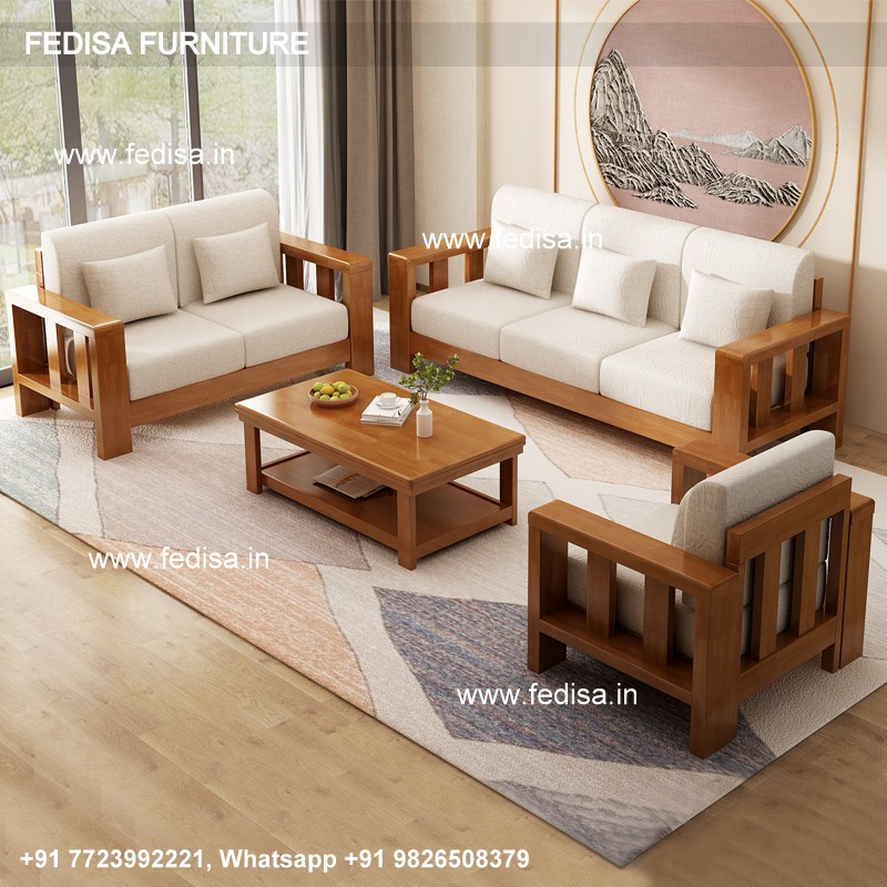 Wooden Sofa Set-3731