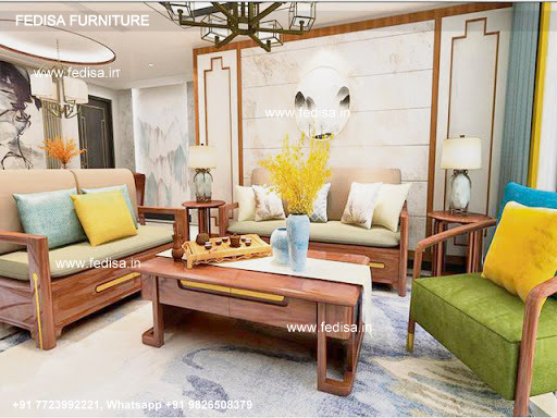 Wooden Sofa Set-3737