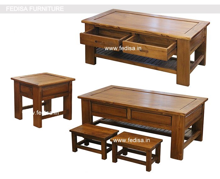 Wooden Sofa Set-3753