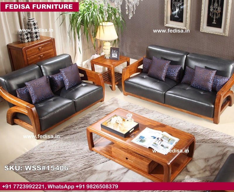 Wooden Sofa Set-3757