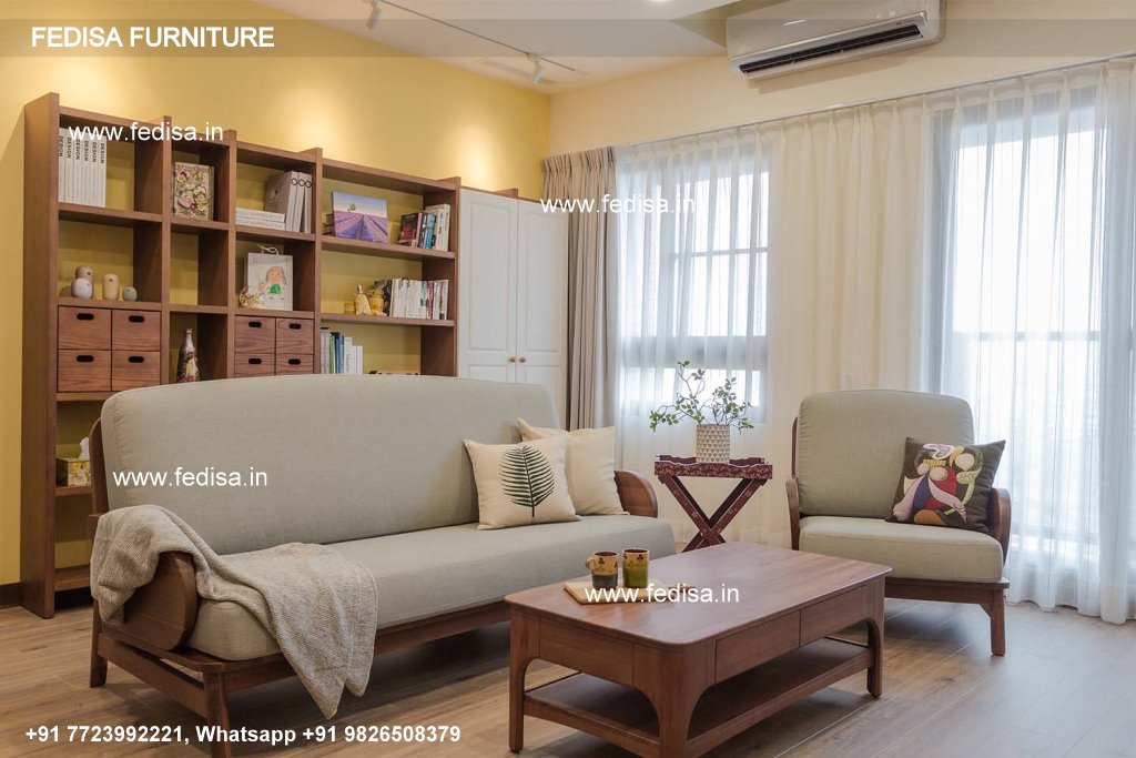 Wooden Sofa Set-3829