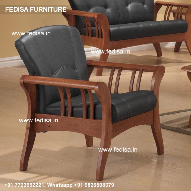 Wooden Sofa Set-3874
