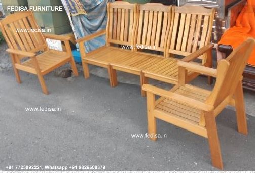 Wooden Sofa Set-3881