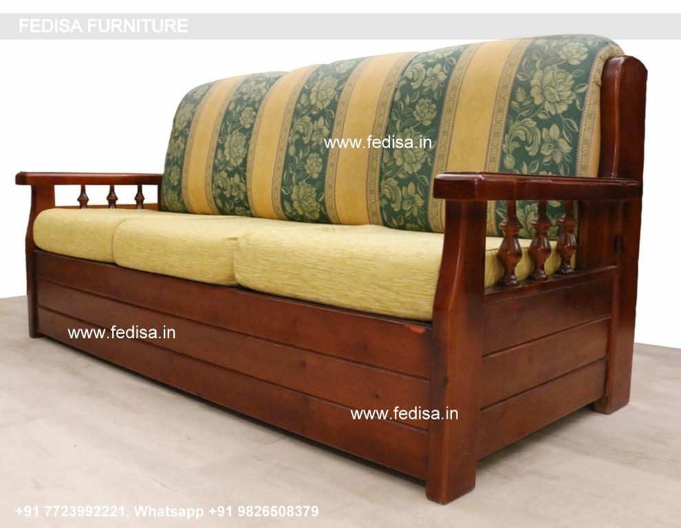 Wooden Sofa Set-3893