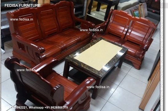 Wooden Sofa Set-3905