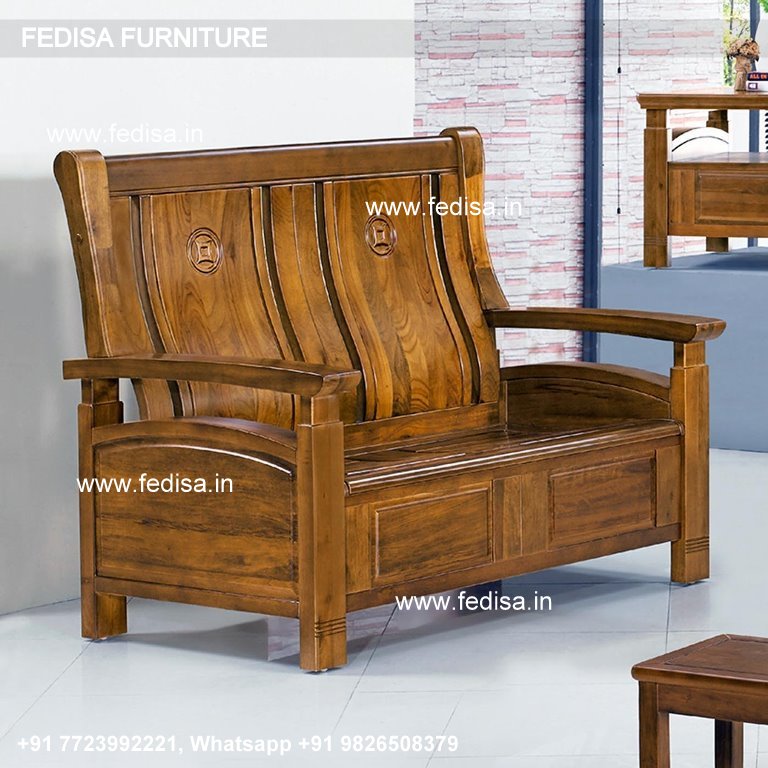 Wooden Sofa Set-3936