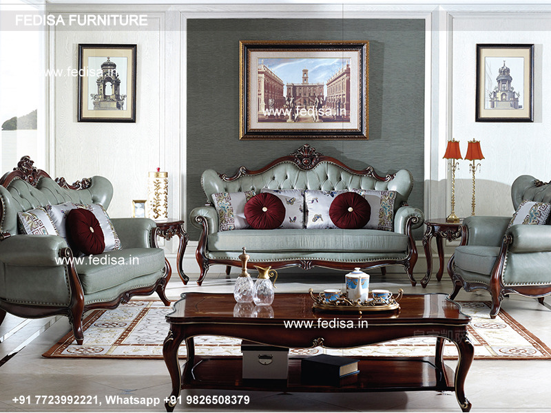 Wooden Sofa Set-3966